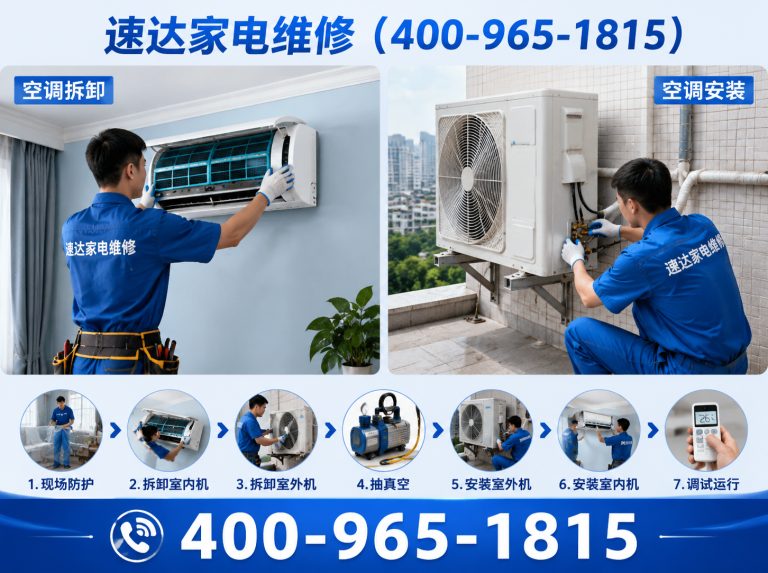 江门空调维修展示图